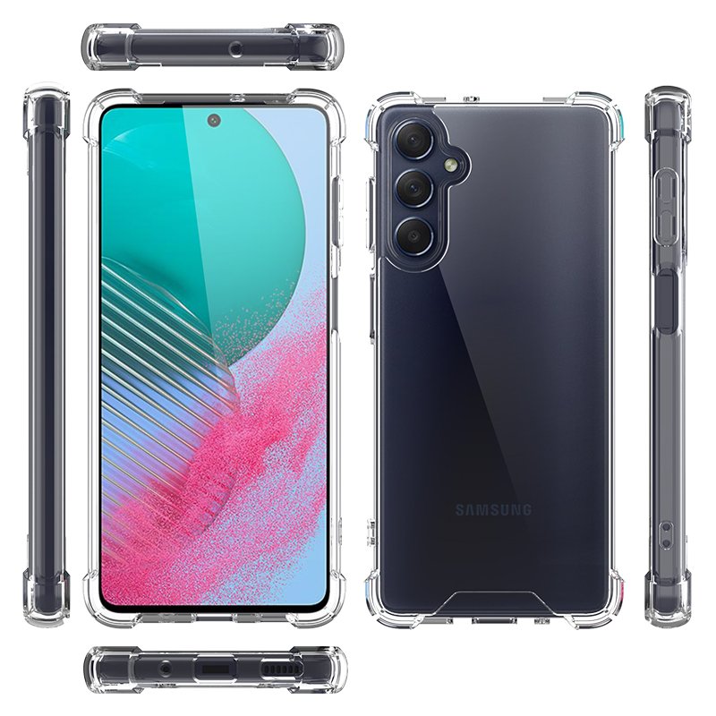 Back Cover Soft TPU Case For Samsung Galaxy M54 5G Mobile Phone Case Anti-drop Airbag