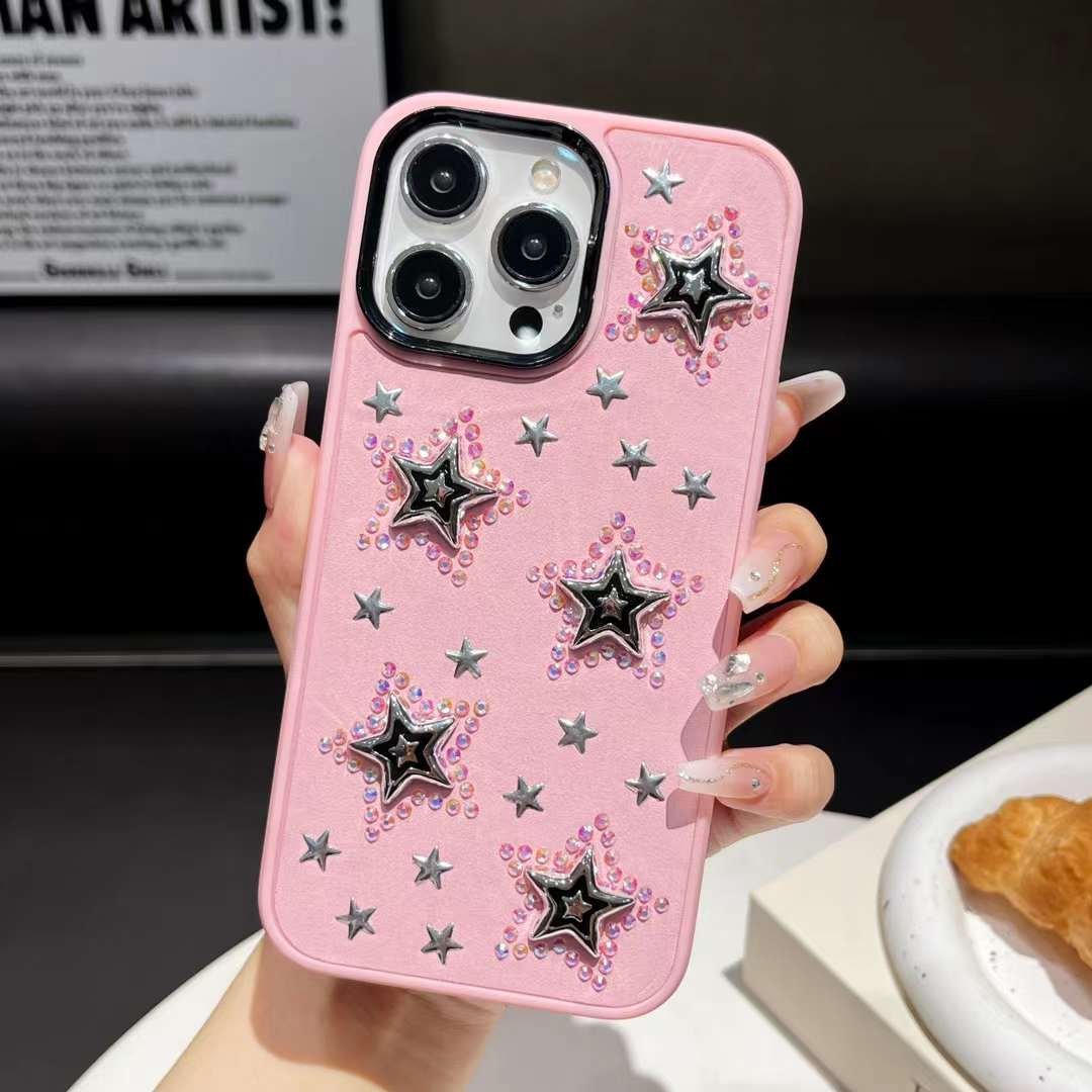 INS Style of Mobile Phone Cases Cover Wholesale Lovely Star Design Cell Phone Cases Cover 11 Pro Max 12 Pro Max 16 Pro Max