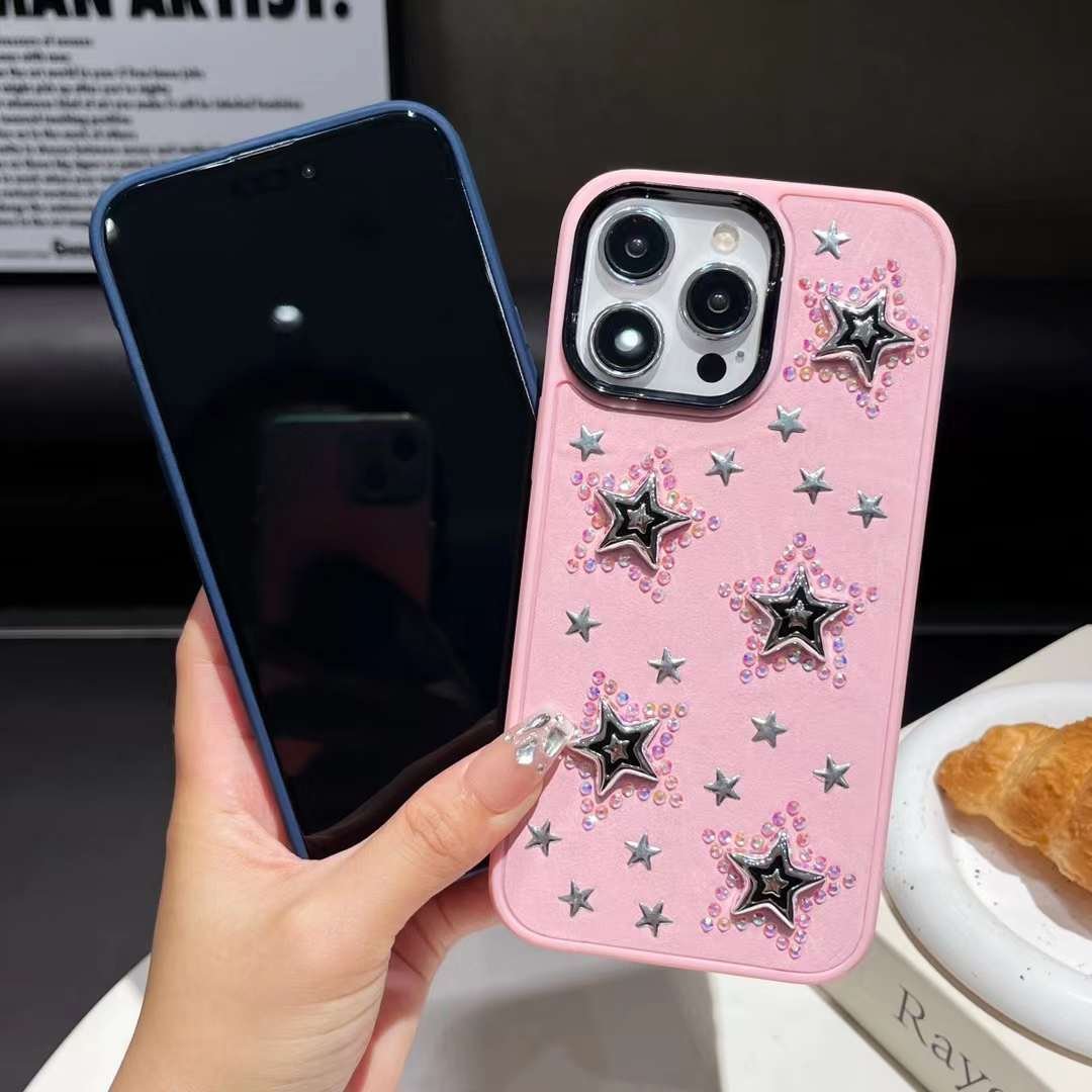 INS Style of Mobile Phone Cases Cover Wholesale Lovely Star Design Cell Phone Cases Cover 11 Pro Max 12 Pro Max 16 Pro Max