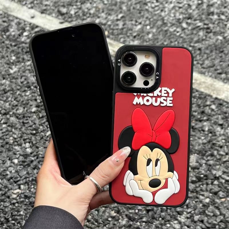 Mobile Phone Cartoon Characters Case for iPhone 15 15 Pro Max 14 14 Promax 13 12 11 Cartoon 3D Hello Kitty Phone Case