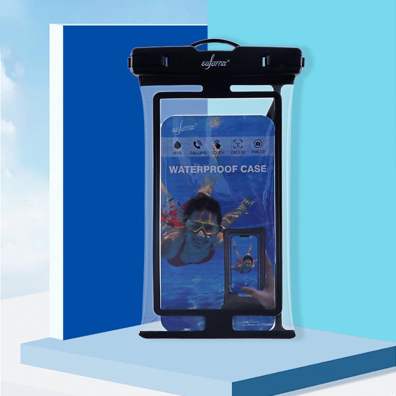 Korean Hot Sale Eco-friendly Water Proof Mobile Phone Case Bag Swimming IPX8 Waterproof Cellphone Pouch