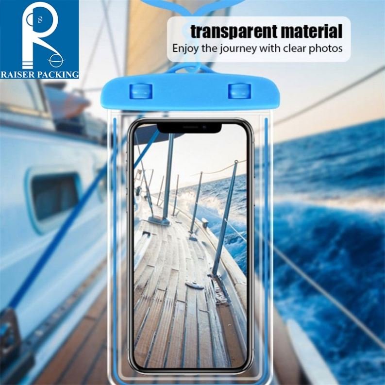 Universal Waterproof Phone pouch PVC waterproof cell phone case dry bag for mobile phone charger bag