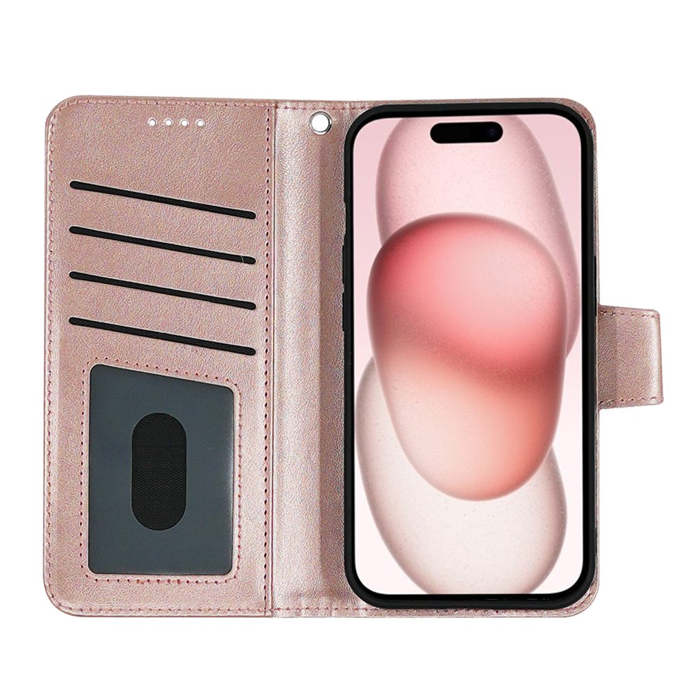 Flip Case for iPhone 16 11 12 13 14 Plus Wallet Card Holder Leather Pouch Mobile Cell Phone Cover Cases for iPhone 15 Pro Max