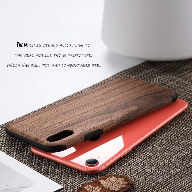 2022 New Wholesale Blank Wooden Custom Phone Case Mobile Phone Silicone Mobile Phone Cases