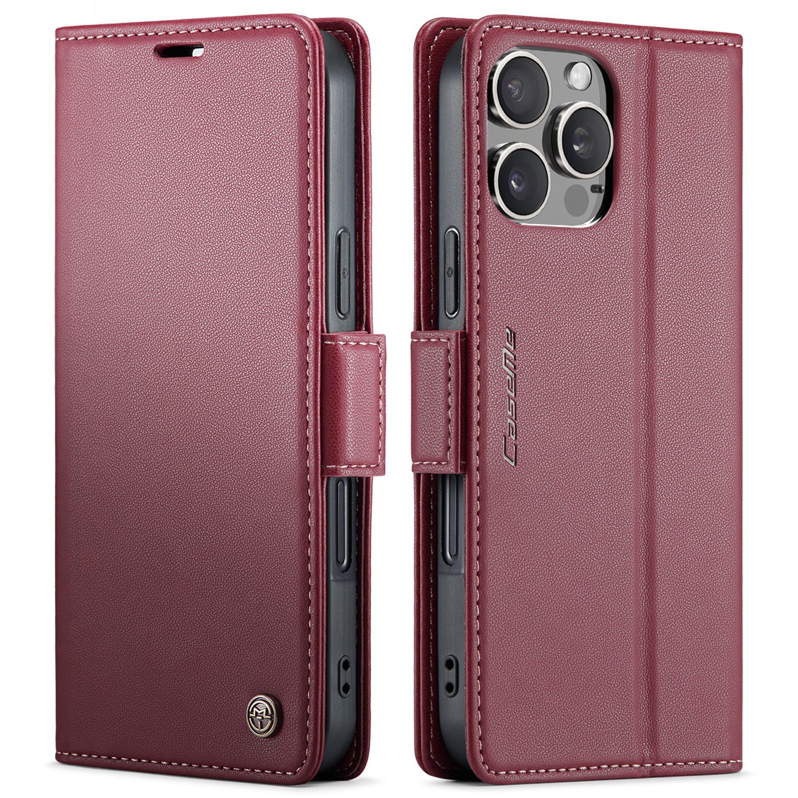 Leather Case 16pro for 13pro Mobile Phone Case for iphone15promax Card 12 Card Holder 11 Wallet Protective Case 14pro Male 12