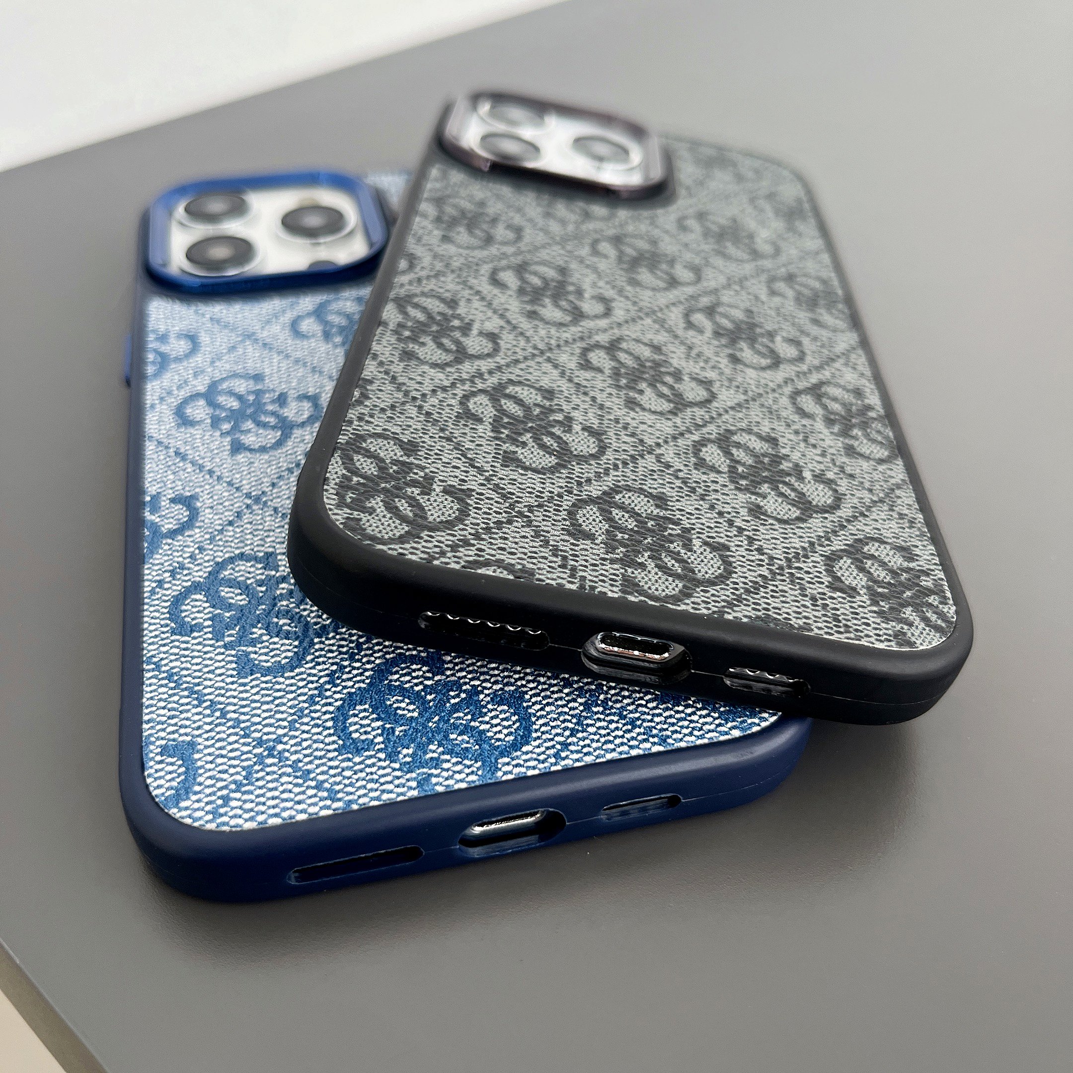 Factory Wholesale Famous Brand Colorful Leather Mobile Phone Accessories Case Back Cover For Iphone 12 13 14 15 Pro Max