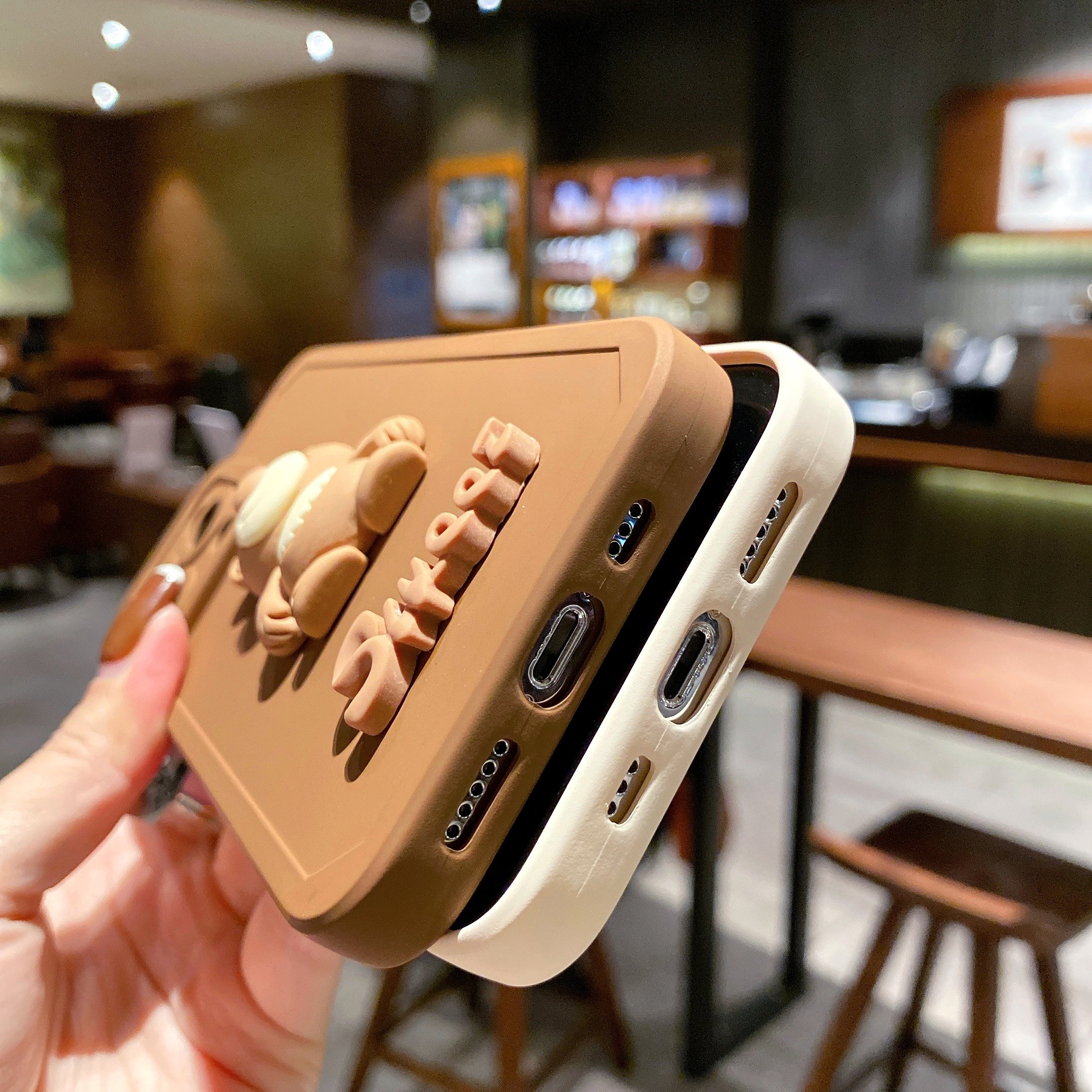 2021 Fashion International Klein Cute Blue Brown Phone Cases Parts DIY Tpu mobile phone Case for iPhone 13 12 pro max