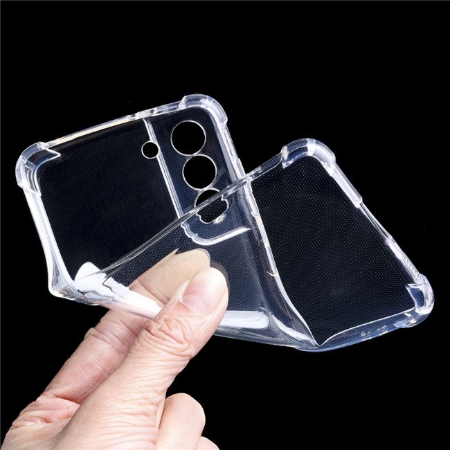 Shockproof Case For Samsung Galaxy S24 Ultra S23 FE S22 S21 FE S20 Plus S10 S10e Clear Silicone Soft TPU Back Cover
