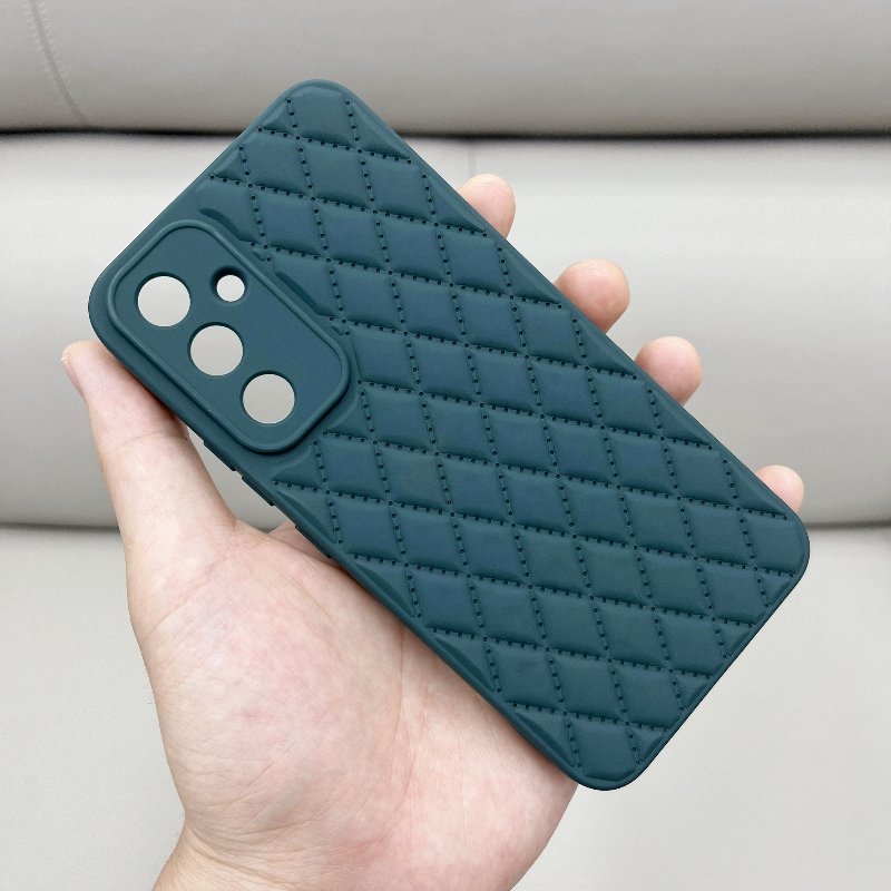 pure color soft touch tpu checkered para celulares silicone cheap taobao mobile phone cases for Samsung