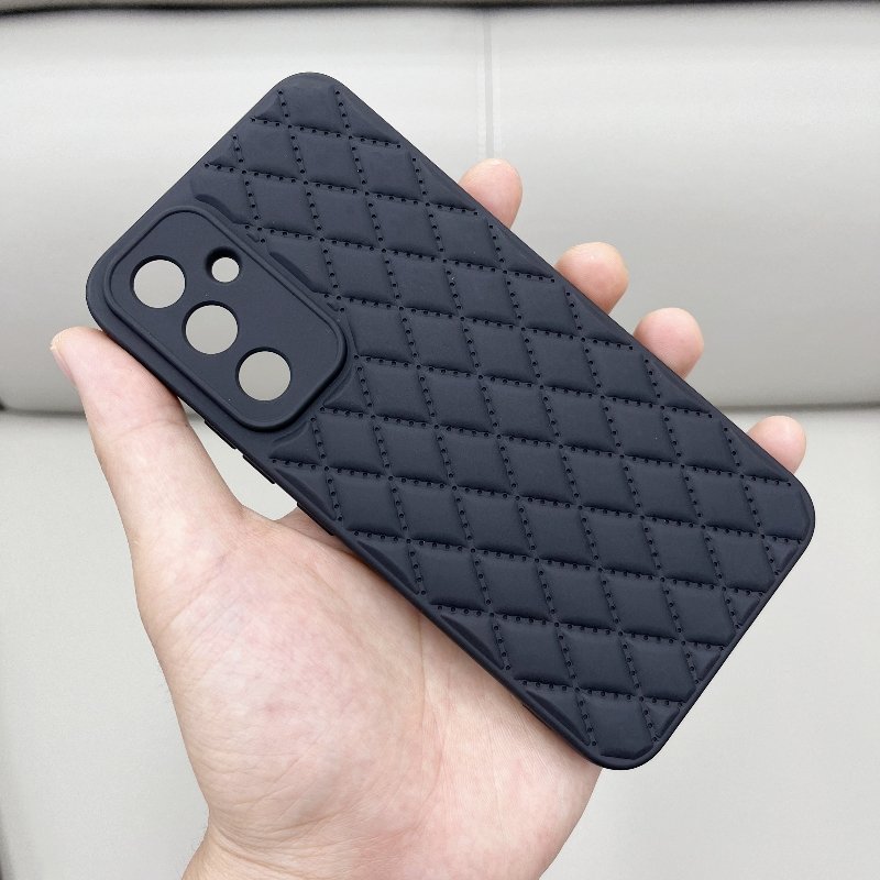 pure color soft touch tpu checkered para celulares silicone cheap taobao mobile phone cases for Samsung
