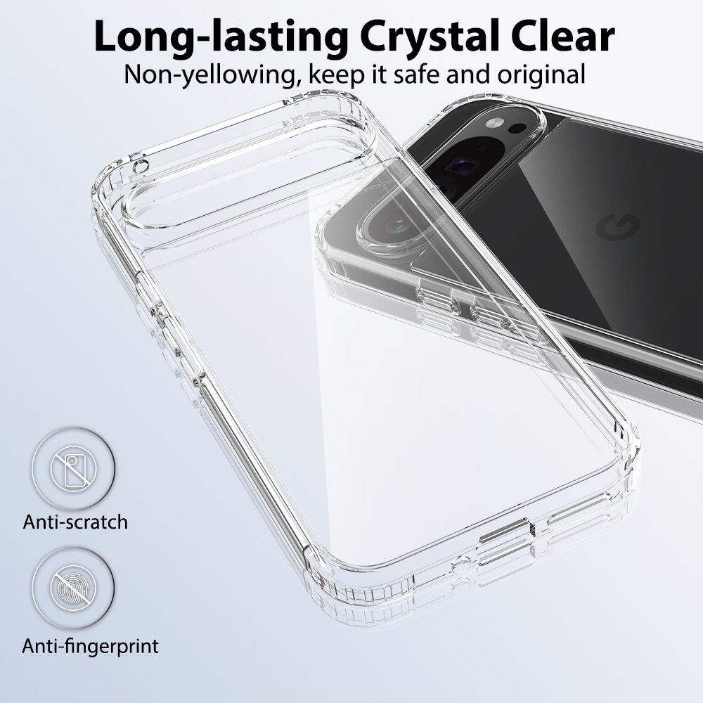 for Google Pixel 9 Pro Clear Scratchproof Shockproof Mobile Phone Case Bulk Wholesale