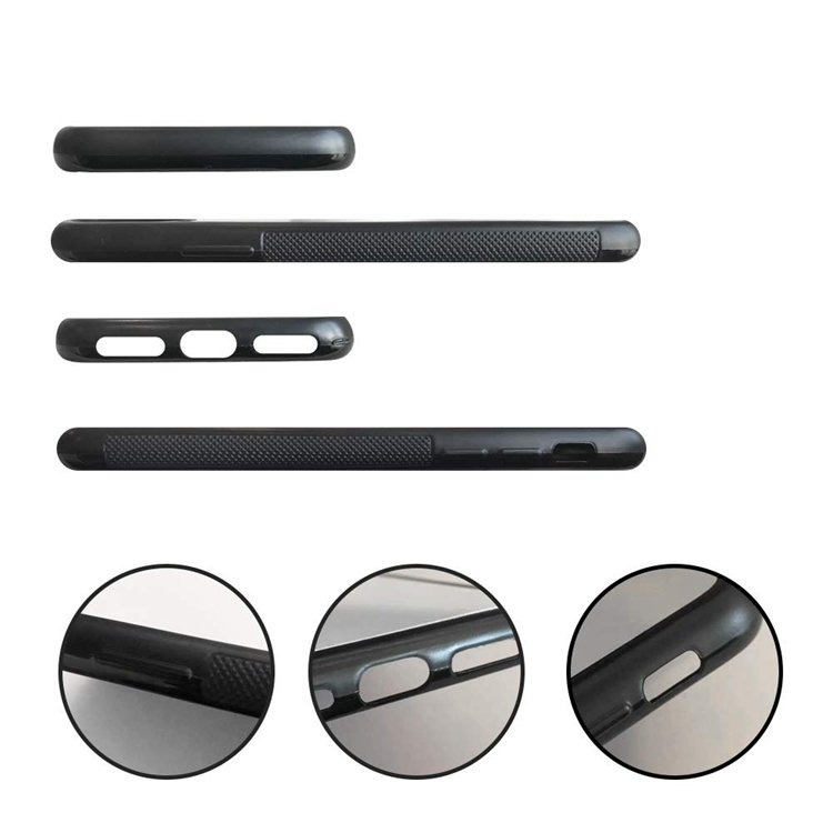 Warehouse Whole Sale Black White Clear Soft Rubber Tpu 2D Sublimation Phone Case Blanks For IPhone 12 13 14 Pro Max Custom