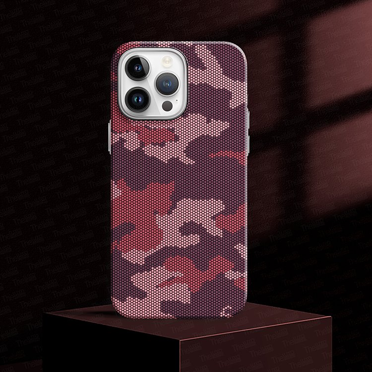 Camouflage Pattern Phone Cover For iPhone 14 13 12 11 Pro Max Luminescence Effect Mobile Phone Cases For iPhone 15 16 Pro Max