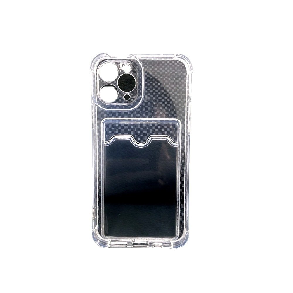 Anti Drop Card Slot Protective TPU Crystal Mobile Phone Case for Samsung A06 A16 A26 A36 A56 5G Shockproof Cover
