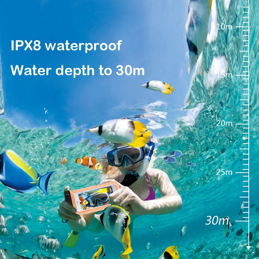 Sublimation Waterproof Swimming Bag Phone Case Waterproof Pouch For Mobile Phone