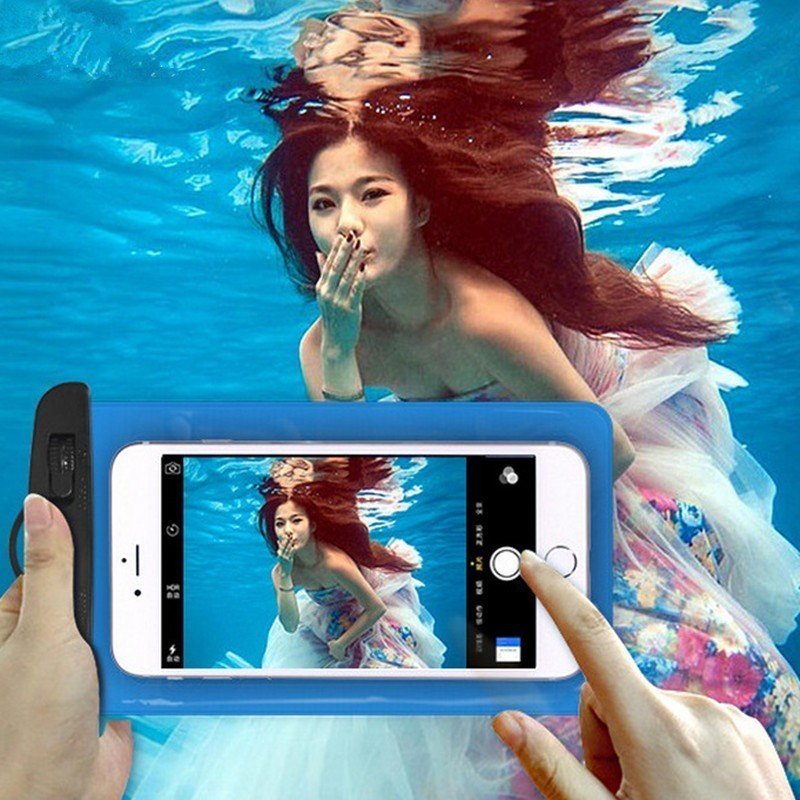 Sublimation Waterproof Swimming Bag Phone Case Waterproof Pouch For Mobile Phone