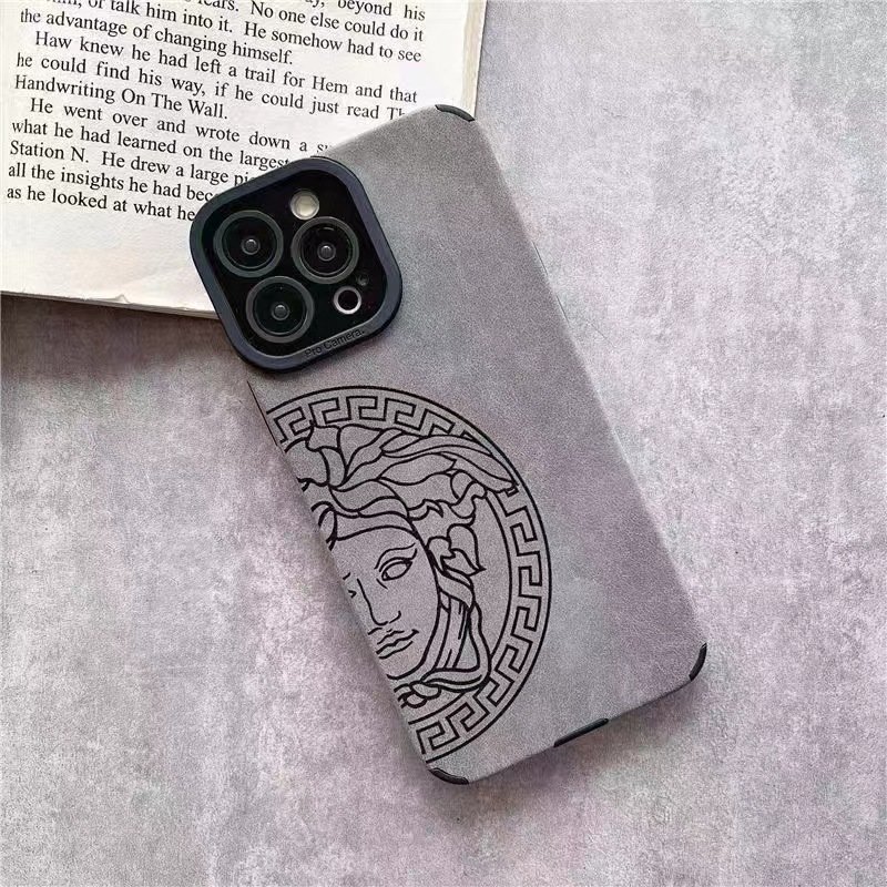 New simple mobile phone case for iPhone 16 15 14 pro xs max 13 Pro 12 11 artificial belt flannel all-inclusive protective case