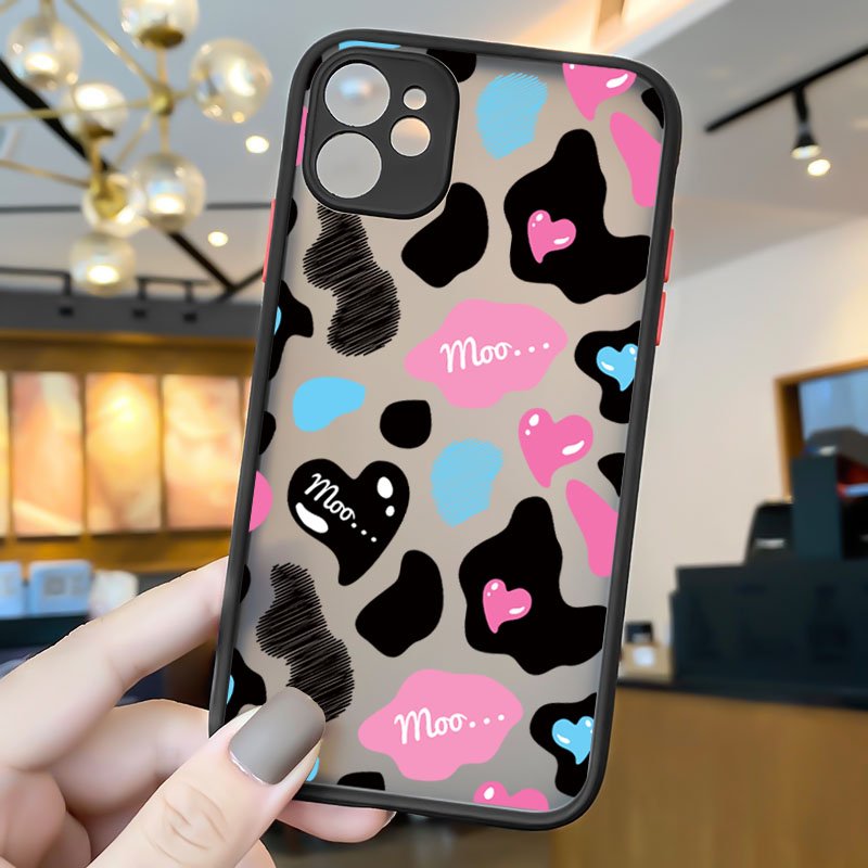 High quality love Leopard hard Mobile phone Case For iPhone 15 pro