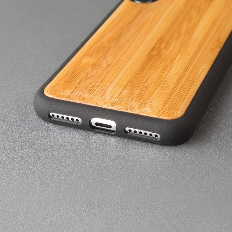 2024 Latest customizable wood chip mobile phone case creative new mobile phone case for iphone series real wood with shockproof