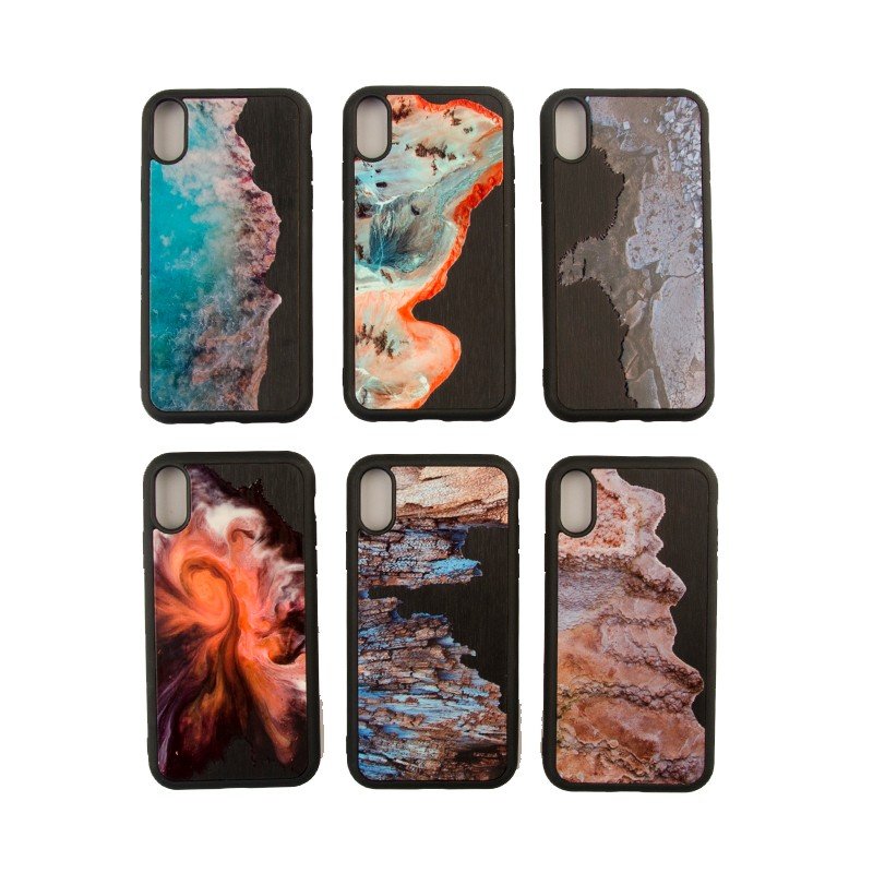 2024 Latest customizable wood chip mobile phone case creative new mobile phone case for iphone series real wood with shockproof