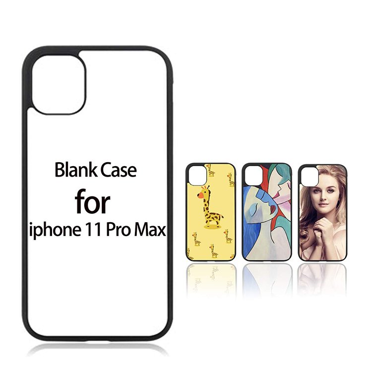 2D Sublimation Rubber Black case f Inserts for Sublimation Blank Phone Cover Printable case for iPhone 14 14 pro max