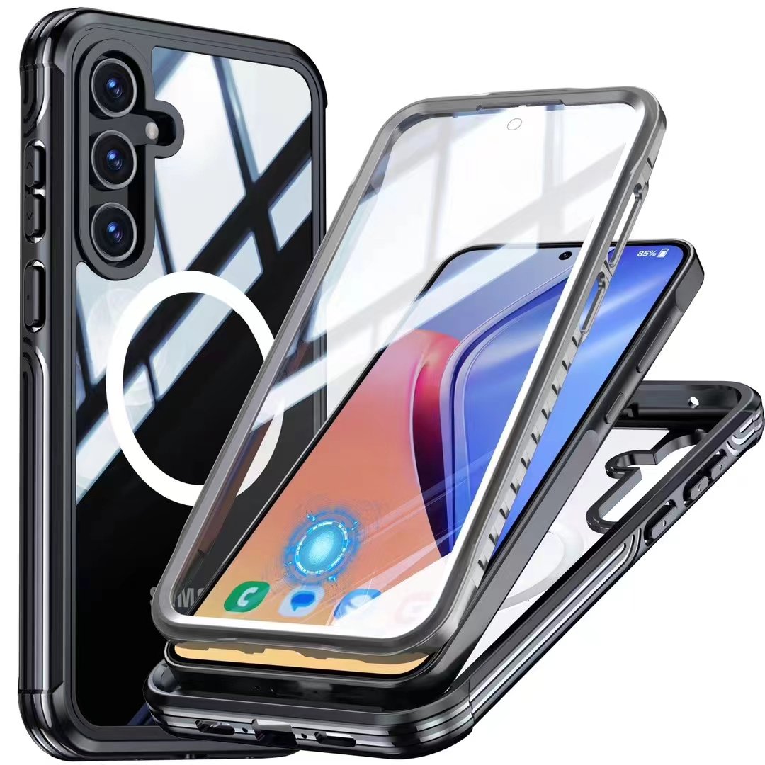 New Dustproof Shockproof Cover For Samsung A55 5G Waterproof Mobile Phone Case Bag Pouch