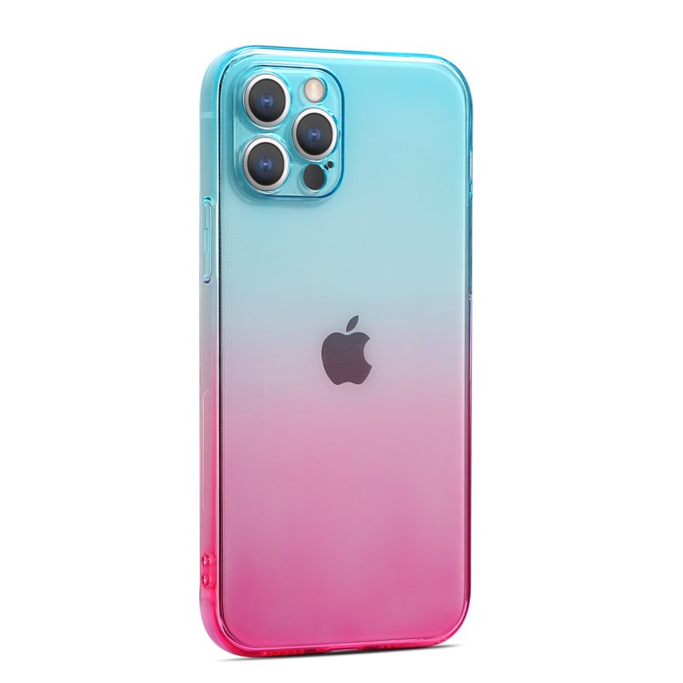 Rainbow Color Phone Case For iPhone 11 Gradual Colors Mobile Phone Case For iPhone 13 Soft TPU Case For iPhone 12 Pro Max