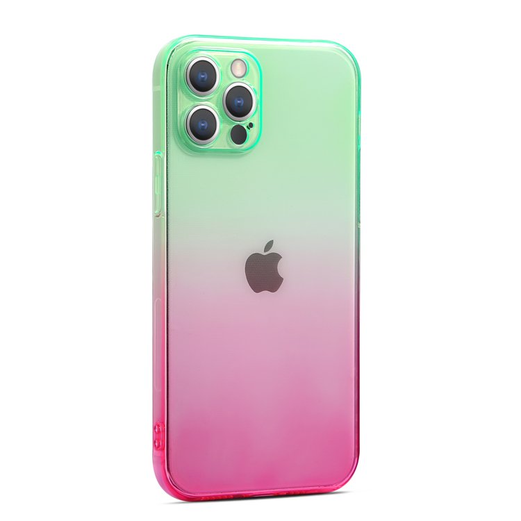 Rainbow Color Phone Case For iPhone 11 Gradual Colors Mobile Phone Case For iPhone 13 Soft TPU Case For iPhone 12 Pro Max