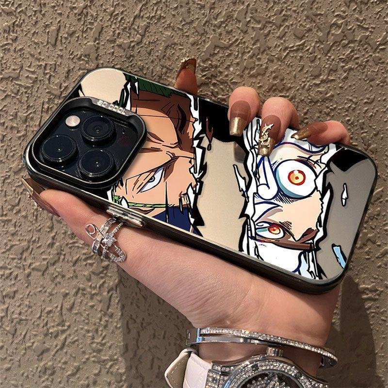 New anime One Piece Luffy Soron phone case for iphone 16 15 14 13 12 11 plus/pro/pro max and for phone x/xs/xr