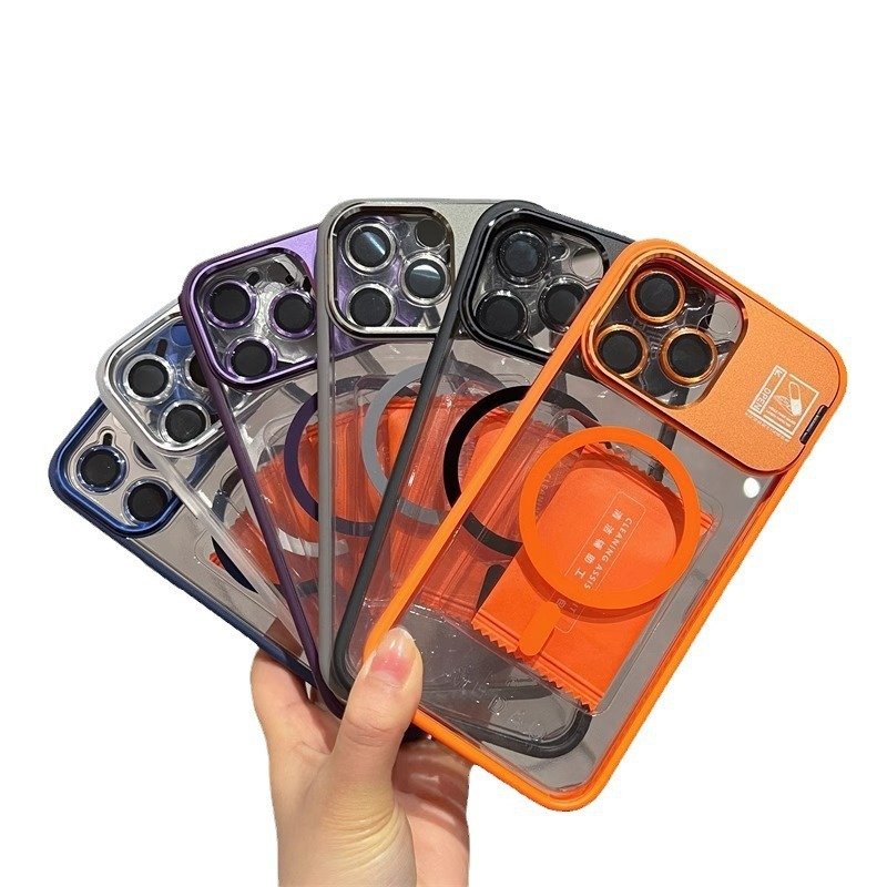 New Designs Transparent Magnetic Mobile Phone Case for iPhone 16/16 Pro/16 Pro Max