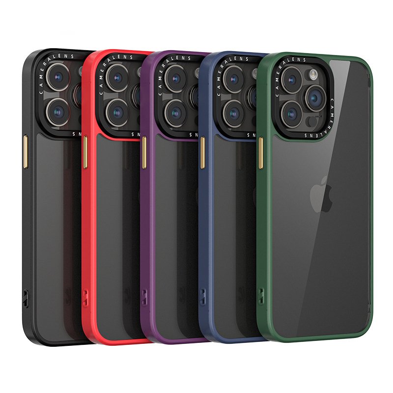 TPU Business Shockproof Phone Back Cover Case For Iphone 13 14 15 Pro Max Plus