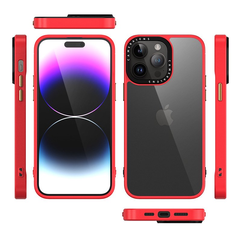 TPU Business Shockproof Phone Back Cover Case For Iphone 13 14 15 Pro Max Plus