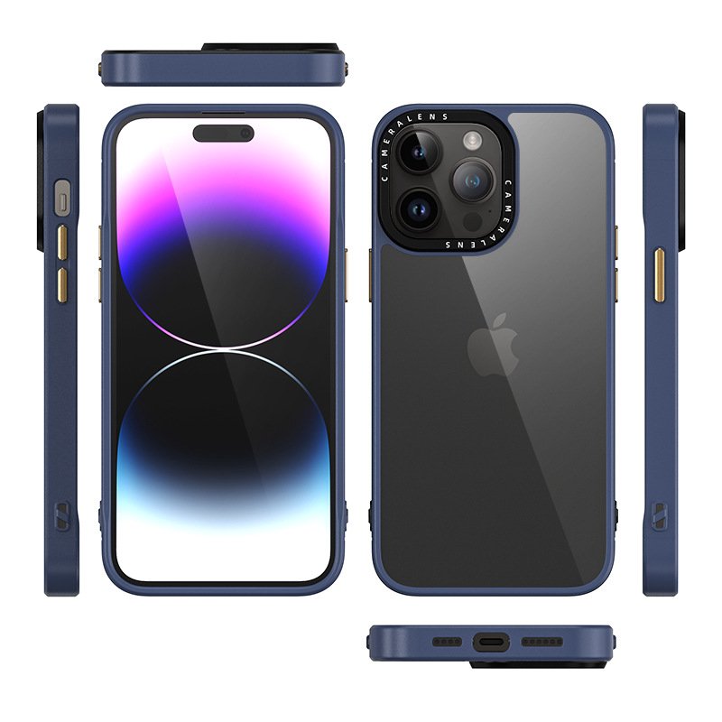 TPU Business Shockproof Phone Back Cover Case For Iphone 13 14 15 Pro Max Plus