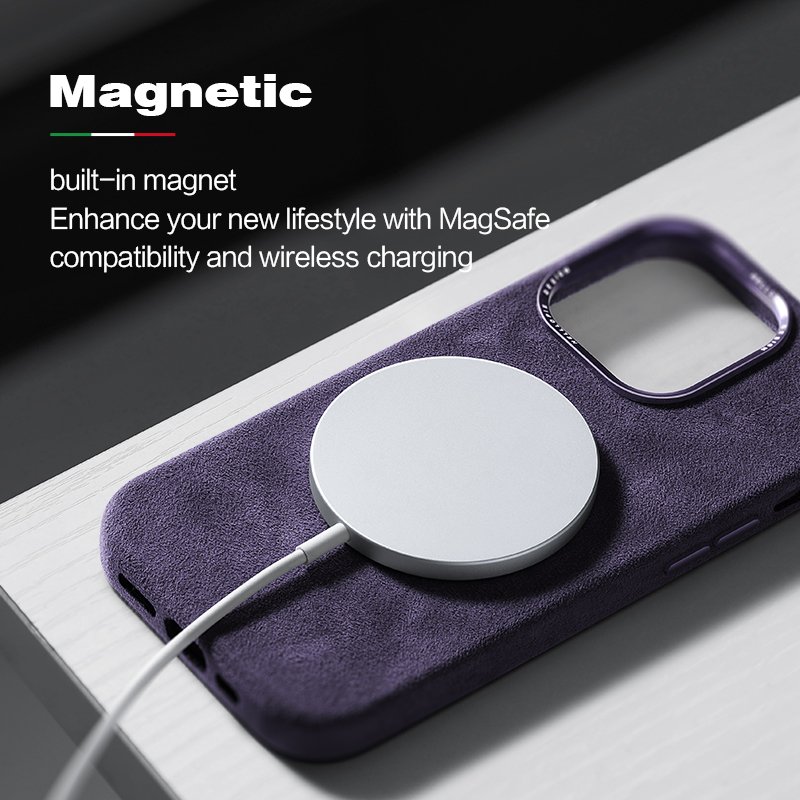 Vintage Luxury suede Phone case Comfortable for iPhone 16/15/14/13/12pro case for alcantara