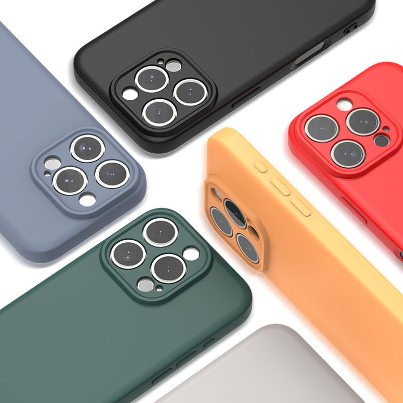 High Quality Magnetic Mobile Phone Case Custom Soft Liquid Silicone Phone Case for iPhone 16 Case