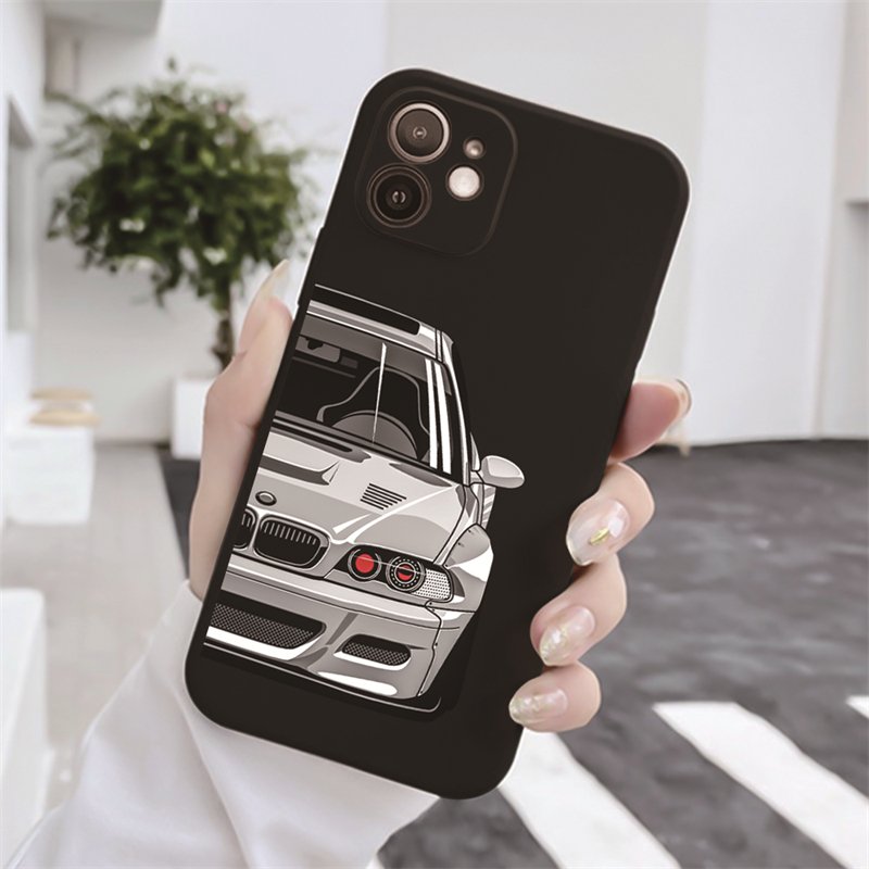 Dropshipping Sports car red TPU cell Phone Case For iPhone 14 pro max