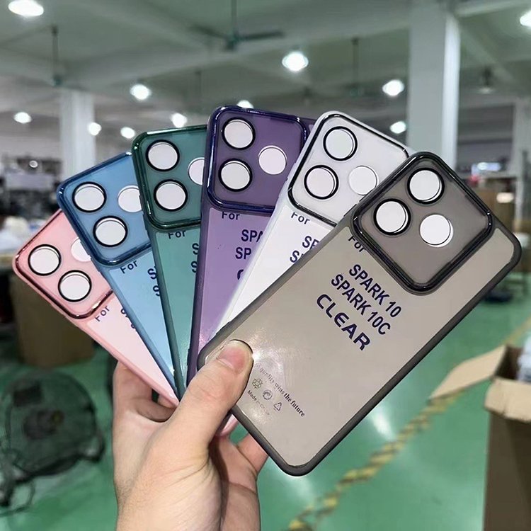 Cheap Soft Tpu Mobile Shell Shockproof Cell Phone Case Cover Mobile Phone Case For TECNO SPARK 5 Pro 6 GO 7 7T 8C 8 Pro 9 10 10C