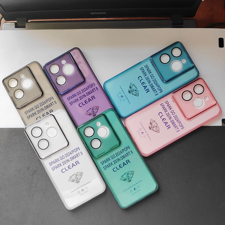 Cheap Soft Tpu Mobile Shell Shockproof Cell Phone Case Cover Mobile Phone Case For TECNO SPARK 5 Pro 6 GO 7 7T 8C 8 Pro 9 10 10C