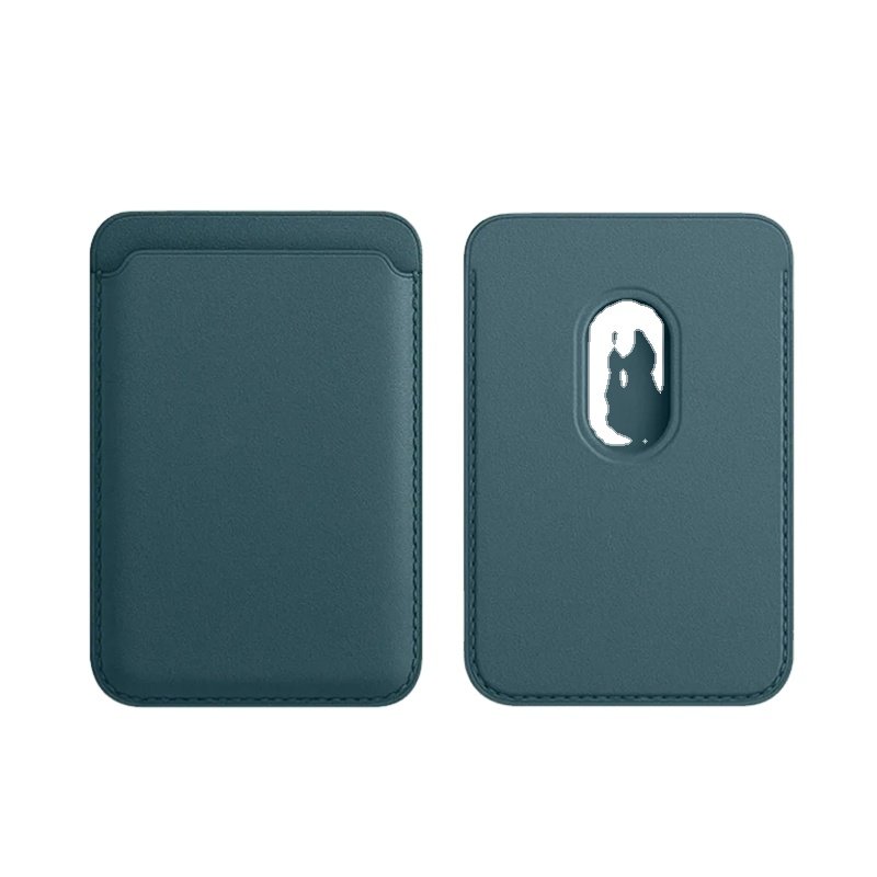 PU Leather Magnetic Card Holder Wallet Mobile Phone Cases Small Minimalist Magnetic Wallet Case For iPhone 15 14 13 12 Series