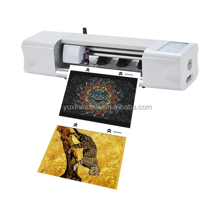 Customize Wrap Sticker Printing Multiple Pattern Album Phone Back Film Sheet for Mobile Skin Cutting Machine