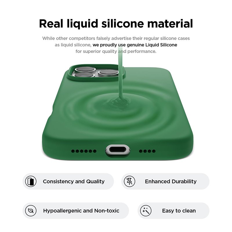 High Quality Luxury Design Shockproof Liquid Silicone Back Cover for iPhone 16 Pro Mobile Phone Cases