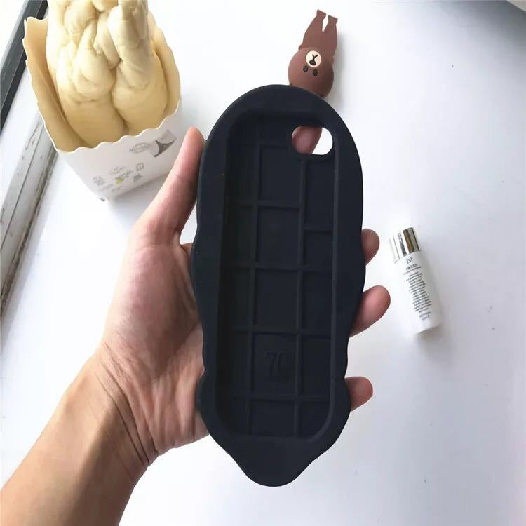 For iPhone 16 Case 3D Black Masker Silicone Case for iPhone 14 15 16 Pro Max Girl Tear Cute Dolls Phone Back Cover