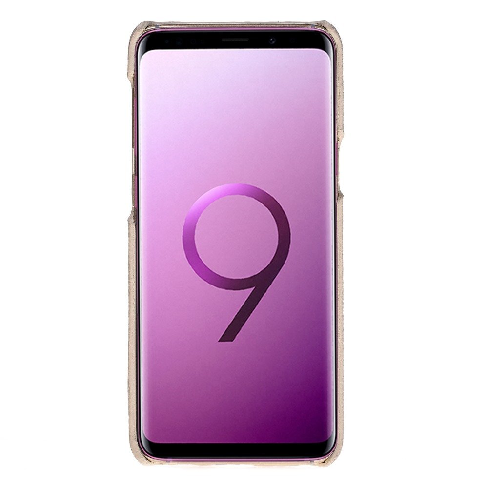 Nude Color Genuine Leather First Class Quality Phone Case for Samsung S9 Plus
