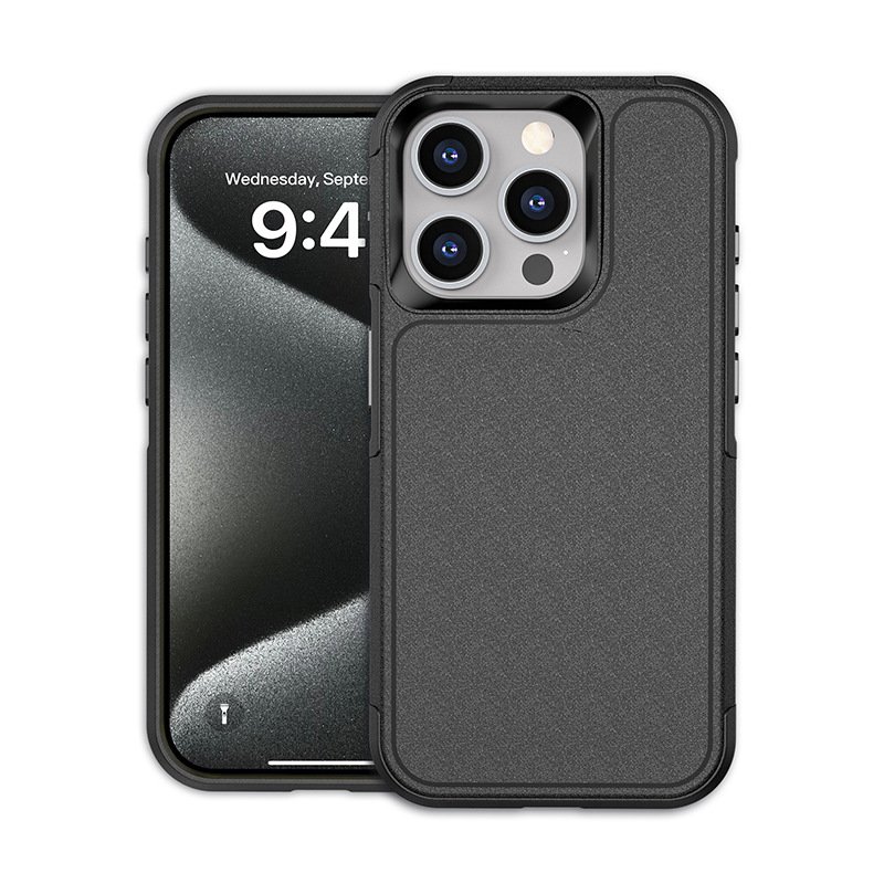 Heavy Duty 2 in 1 Drop Protection Cover for iPhone 16 Pro Max 16 Shockproof Mobile Phone Case For iPhone 16 Plus Cases
