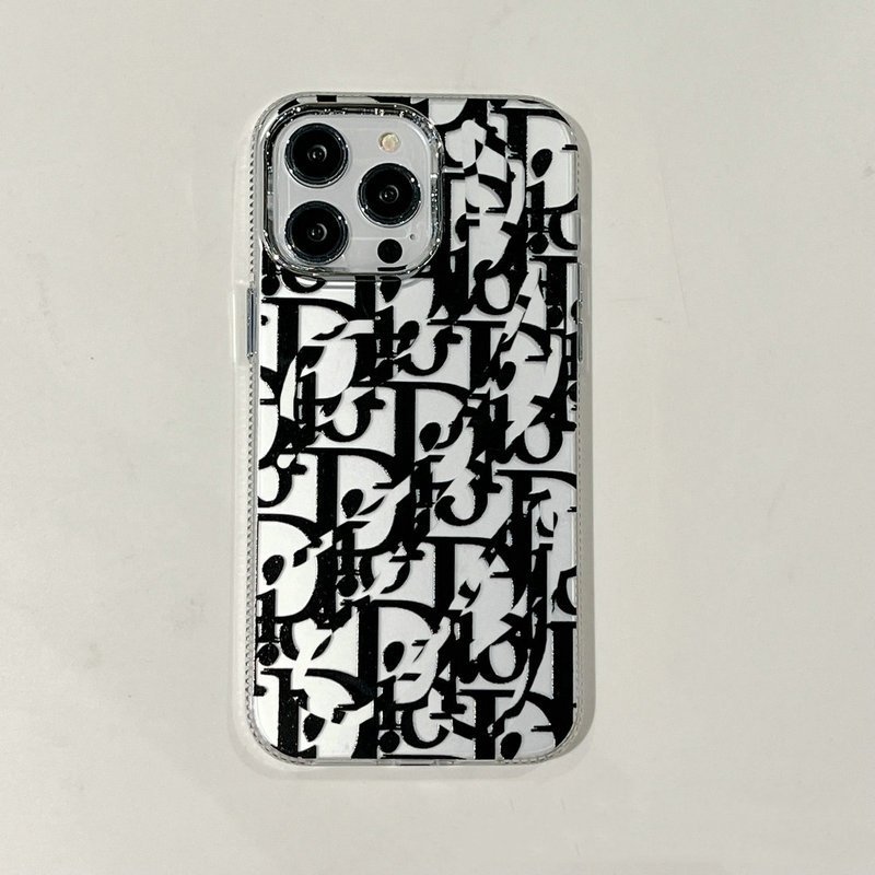 Hot spot selling explosive for iphone15promax mobile phone case electroplating luxury brand iPhone14Pro 13 soft full package