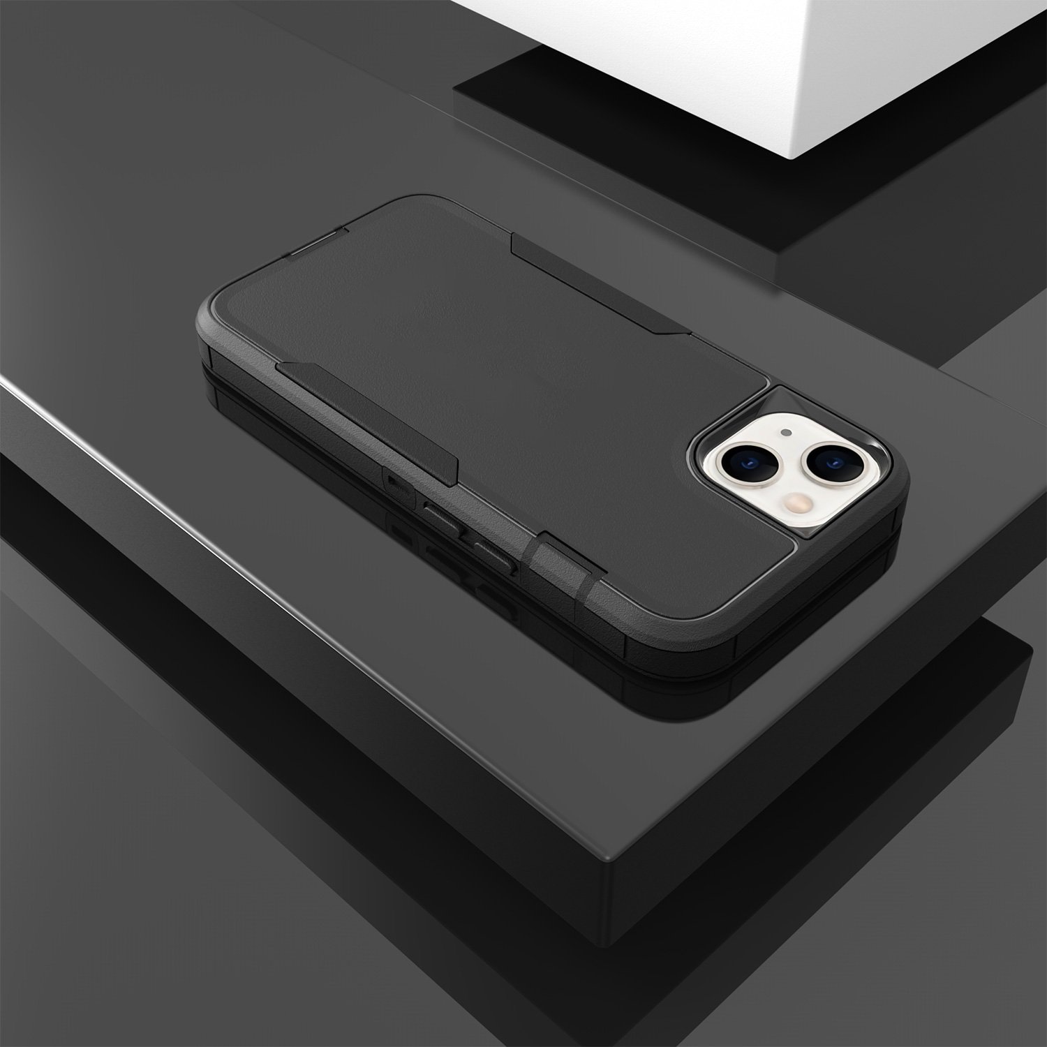 2021 New Trend Magnetic Panel Rugged Heavy Duty Shock Proof Back Cover for iPhone 13 Accessories Mobile Phone Case