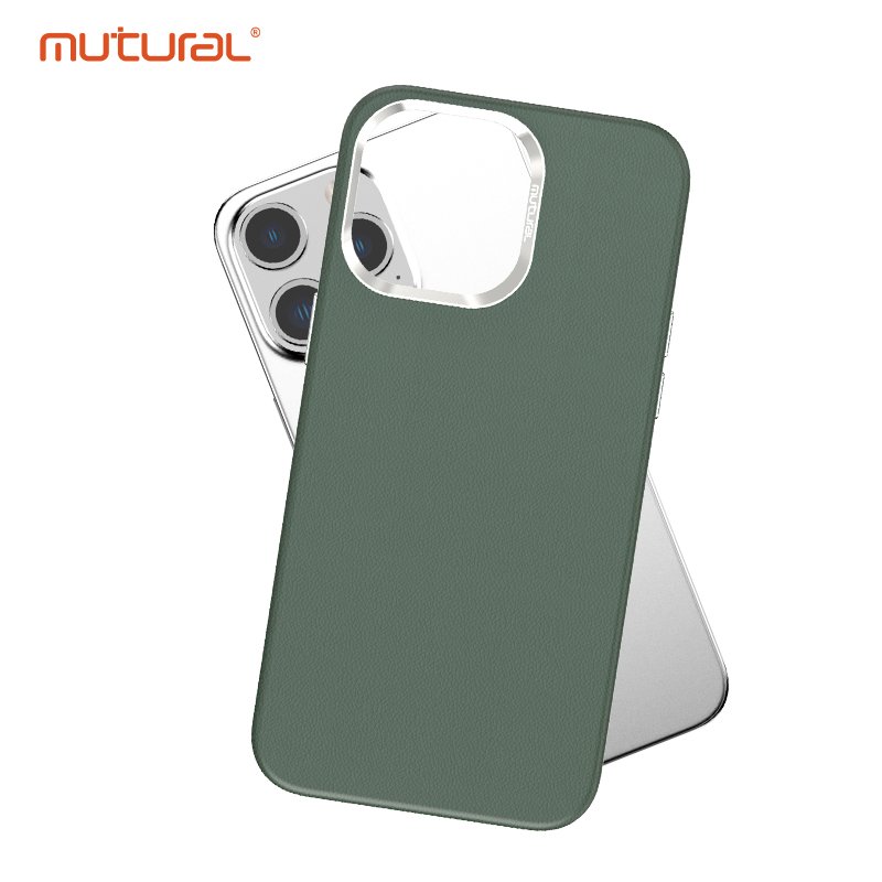 Luxury Leather Case For iPhone 15 Custom Magnetic Phone Case Durable PC Leather Cellphone Cover For iPhone 12 13 14 Pro Max