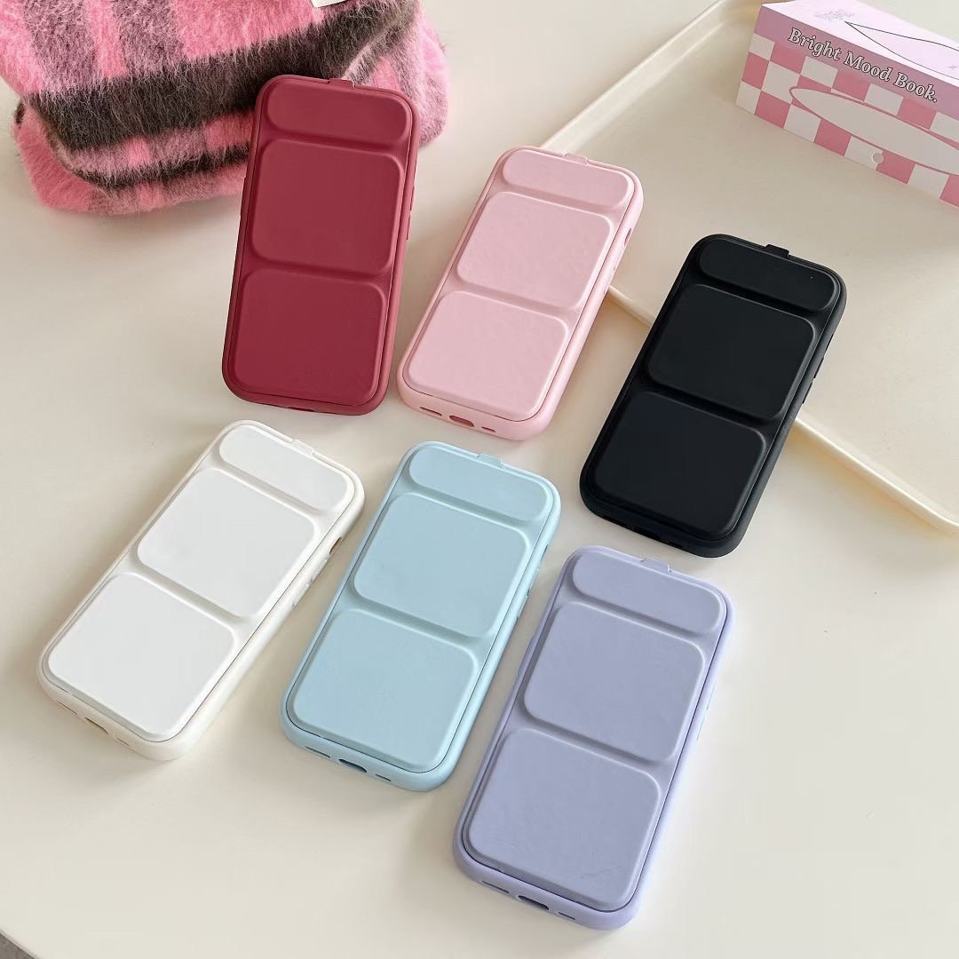 Flip Cover Foldable Stand mobile phone cases for iphones 15 pro max 14 Pro/13/12