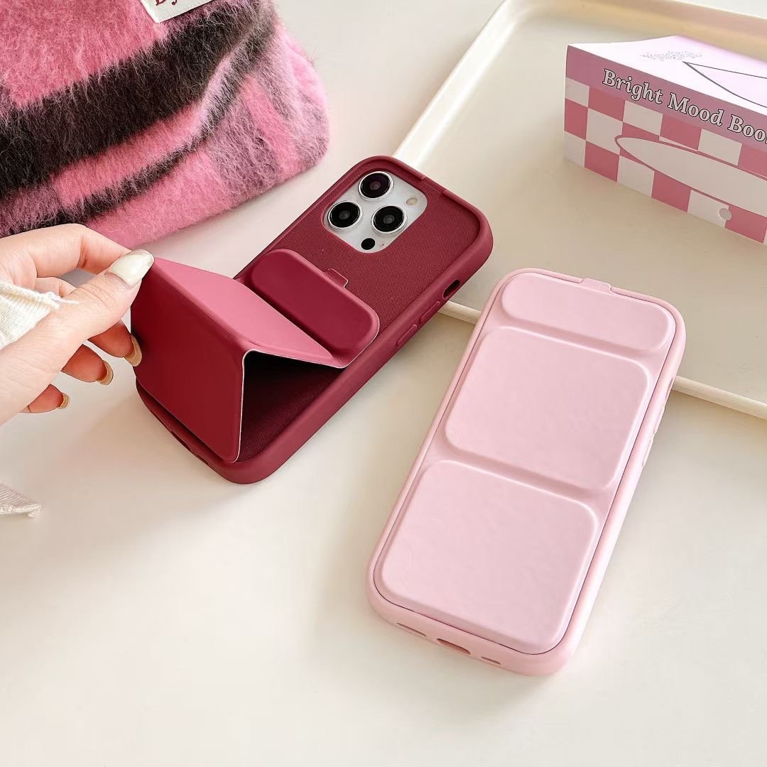 Flip Cover Foldable Stand mobile phone cases for iphones 15 pro max 14 Pro/13/12