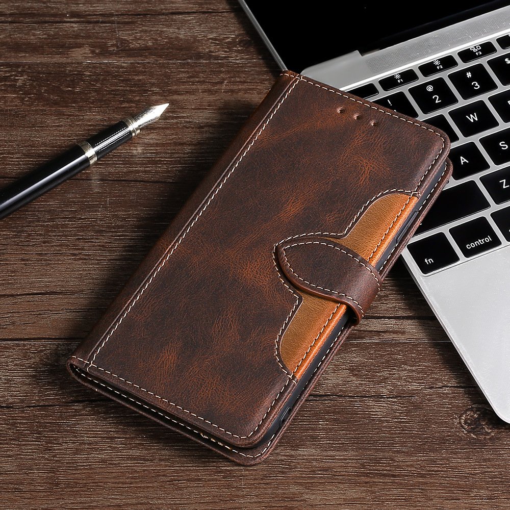 High quality For iphone 16pro bracket phone leather cases 15promax flip top 14pro card drop protection mobile phone case 12/13
